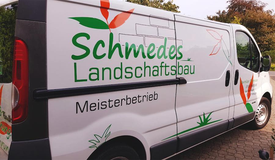 Werbung auf Auto 