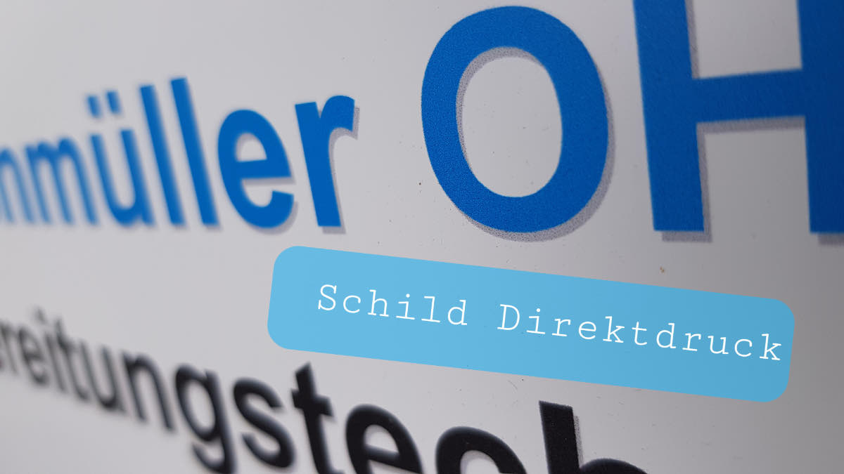Firmenschild