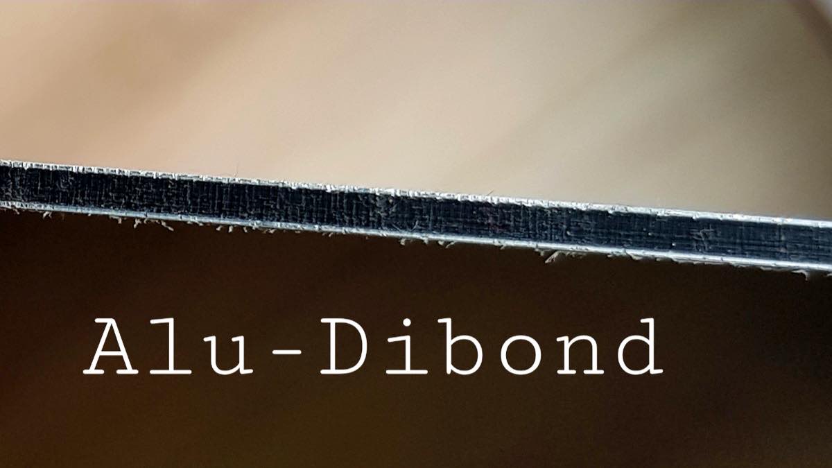 Schilder aus Alu-Dibond